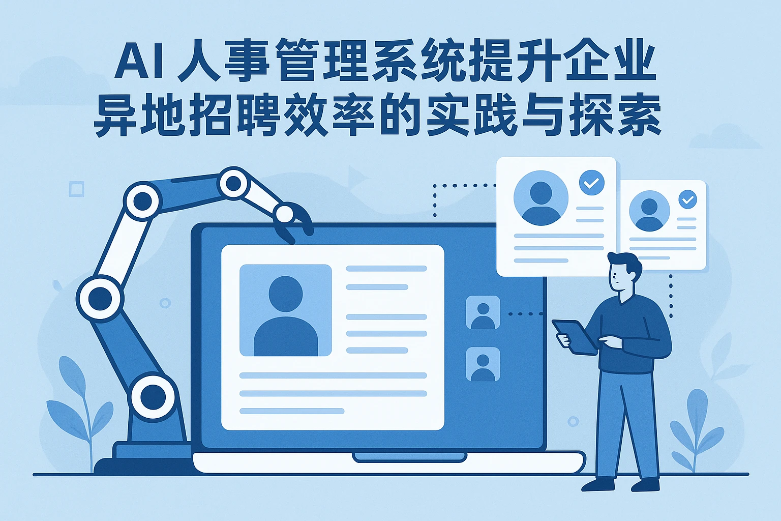 AI人事管理系统提升企业异地招聘效率的实践与探索