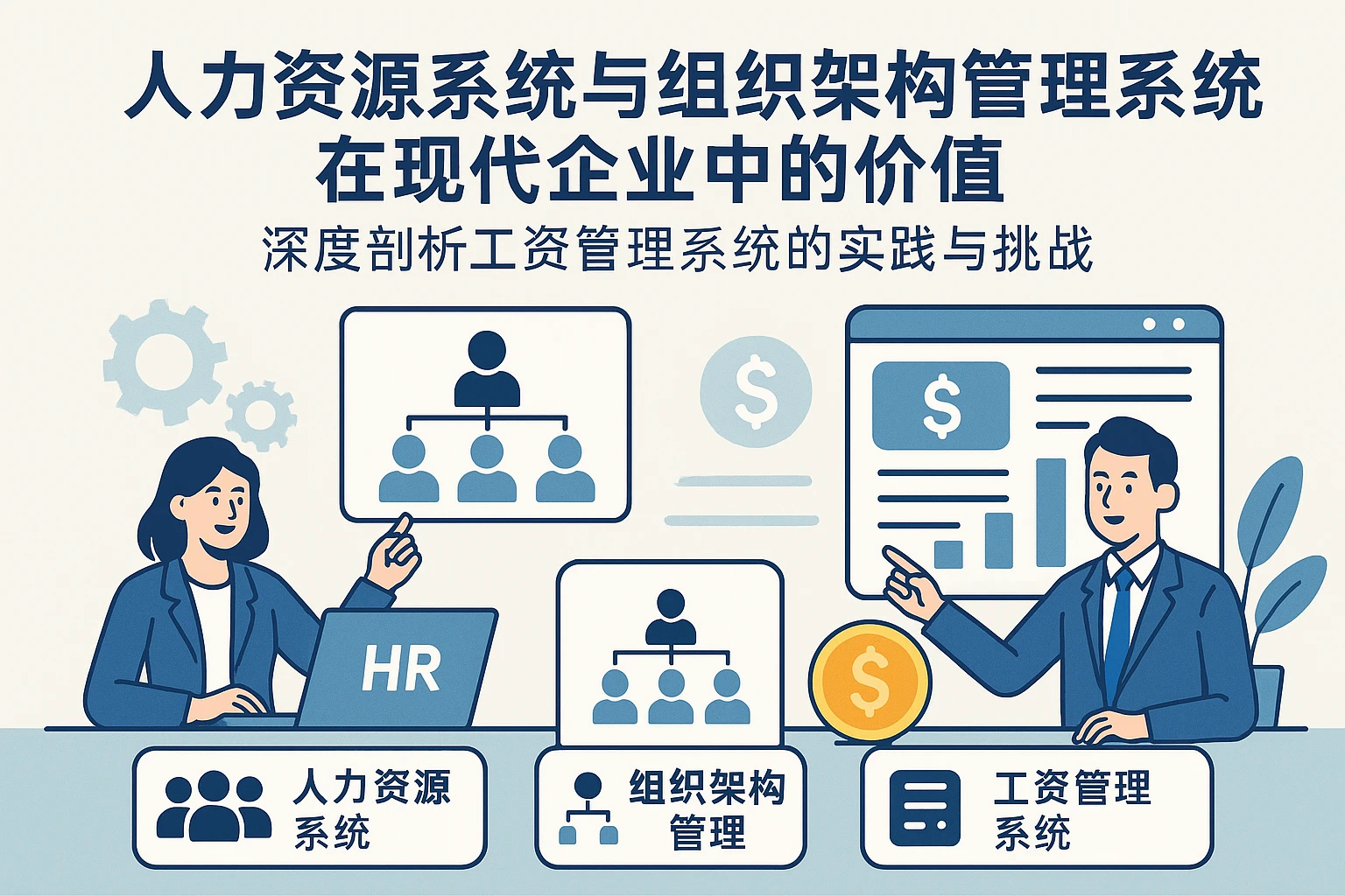 人力资源系统与组织架构管理系统在现代企业中的价值：深度剖析工资管理系统的实践与挑战