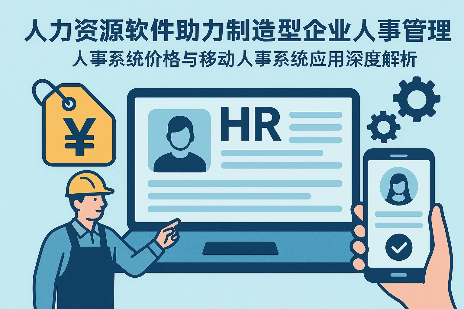 人力资源软件助力制造型企业人事管理变革：人事系统价格与移动人事系统应用深度解析