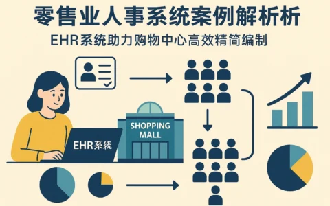 零售业人事系统案例解析：EHR系统助力购物中心高效精简编制
