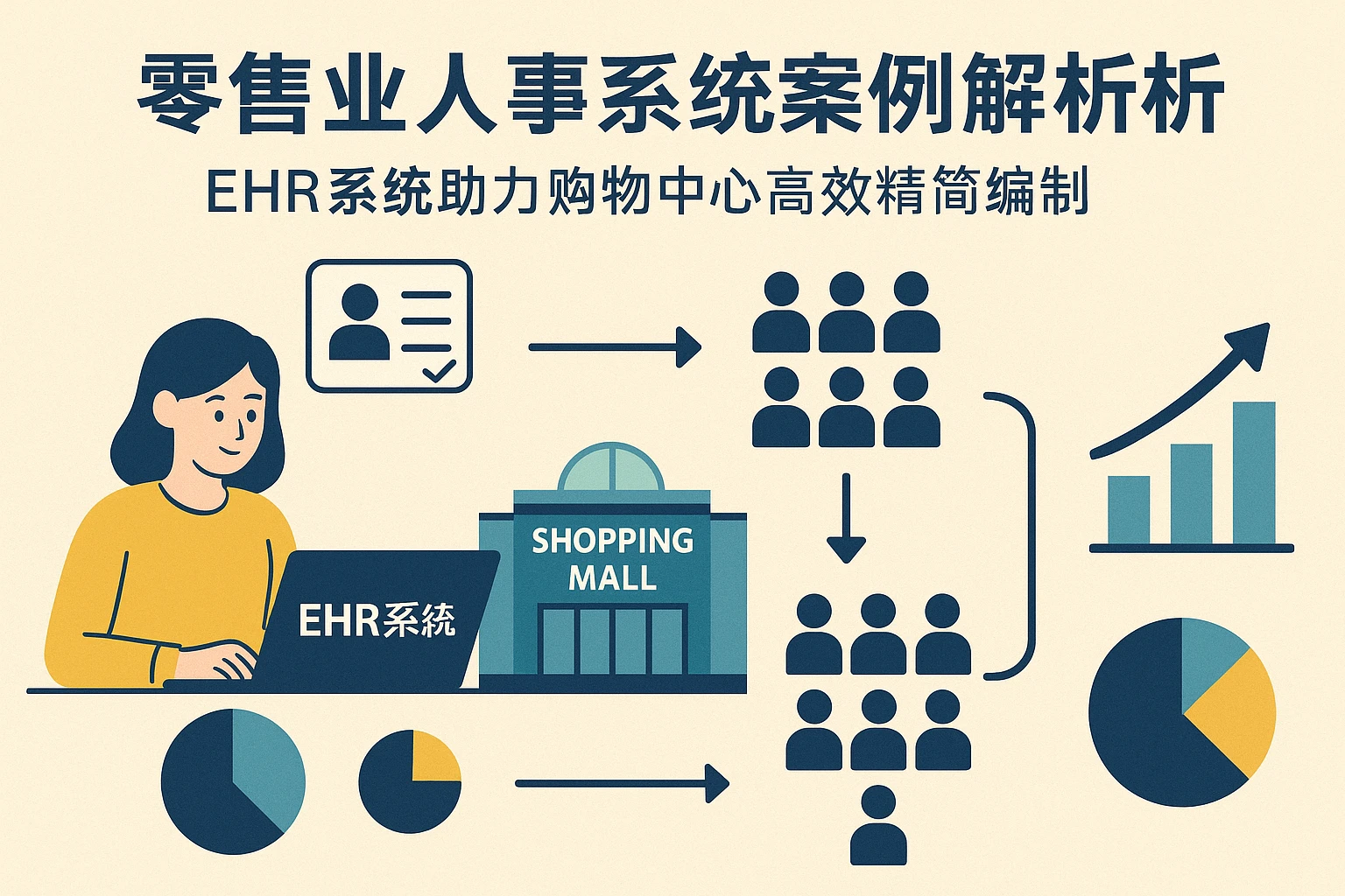 零售业人事系统案例解析：EHR系统助力购物中心高效精简编制
