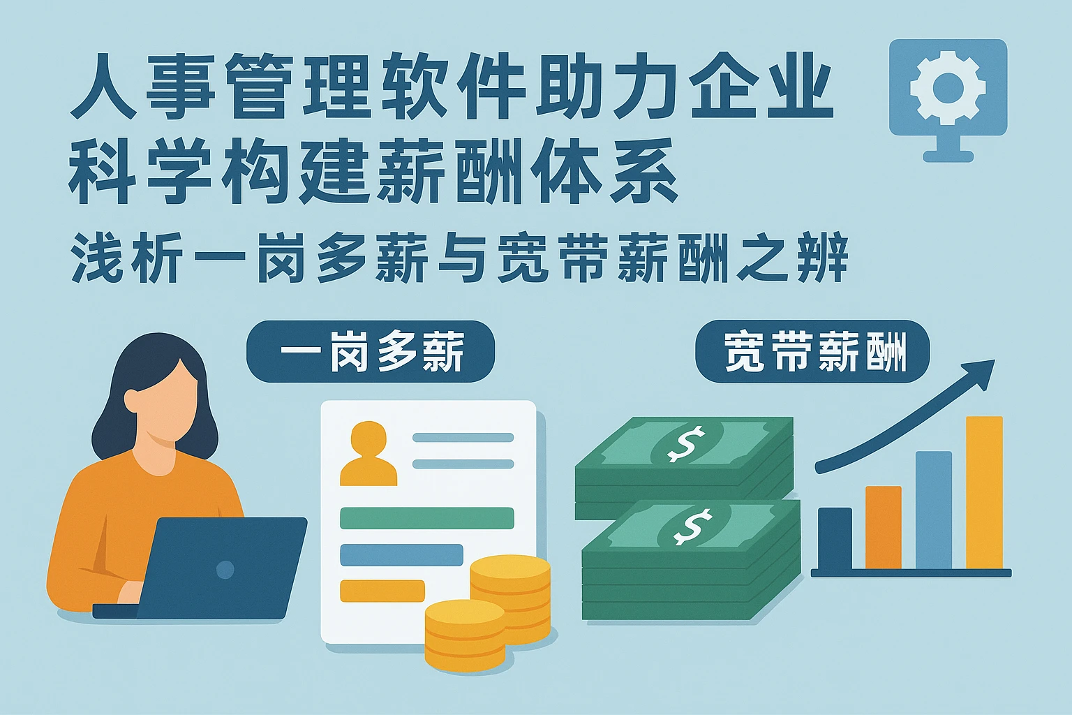 人事管理软件助力企业科学构建薪酬体系——浅析一岗多薪与宽带薪酬之辨