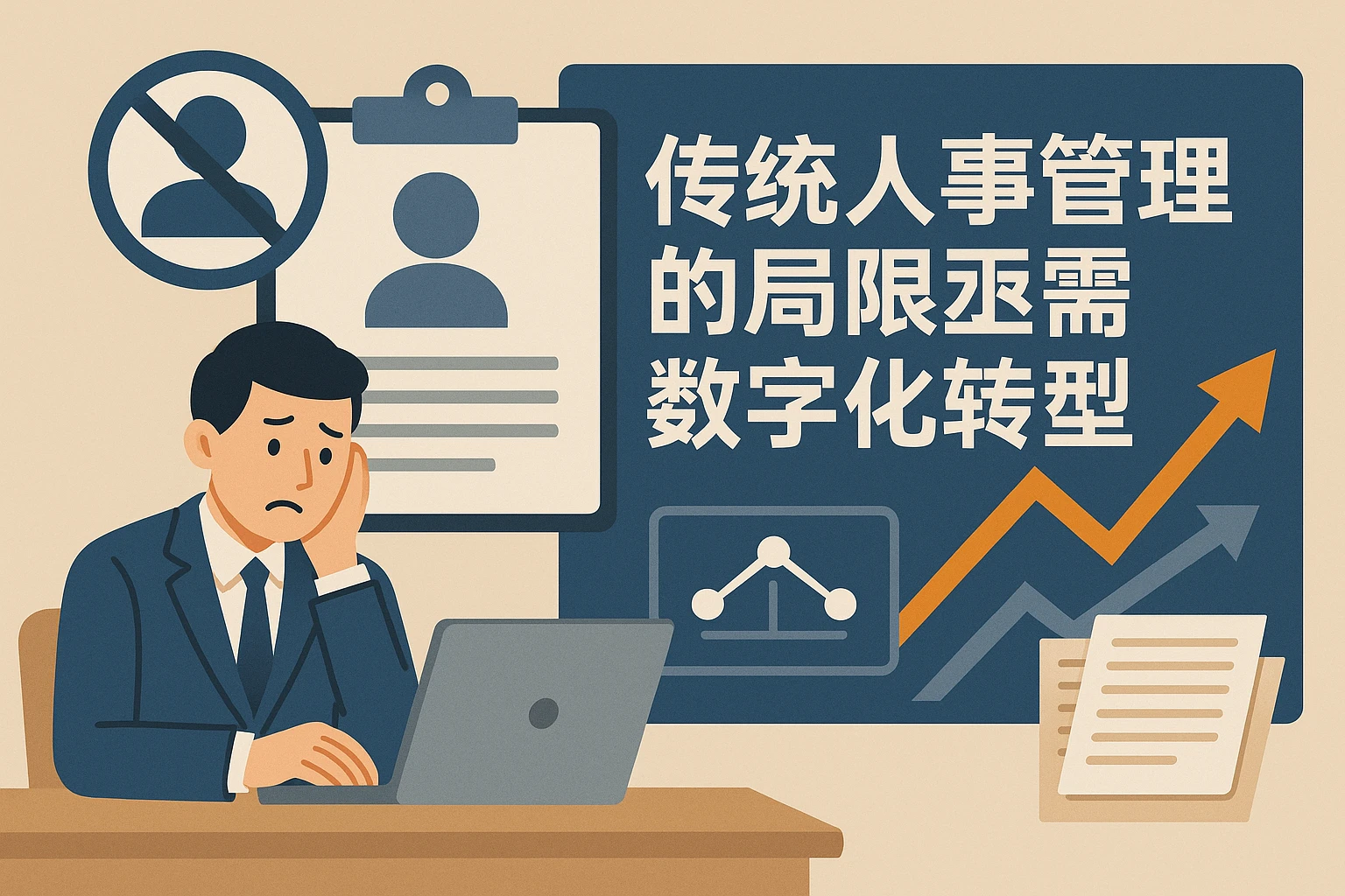 传统人事管理的局限亟需数字化转型