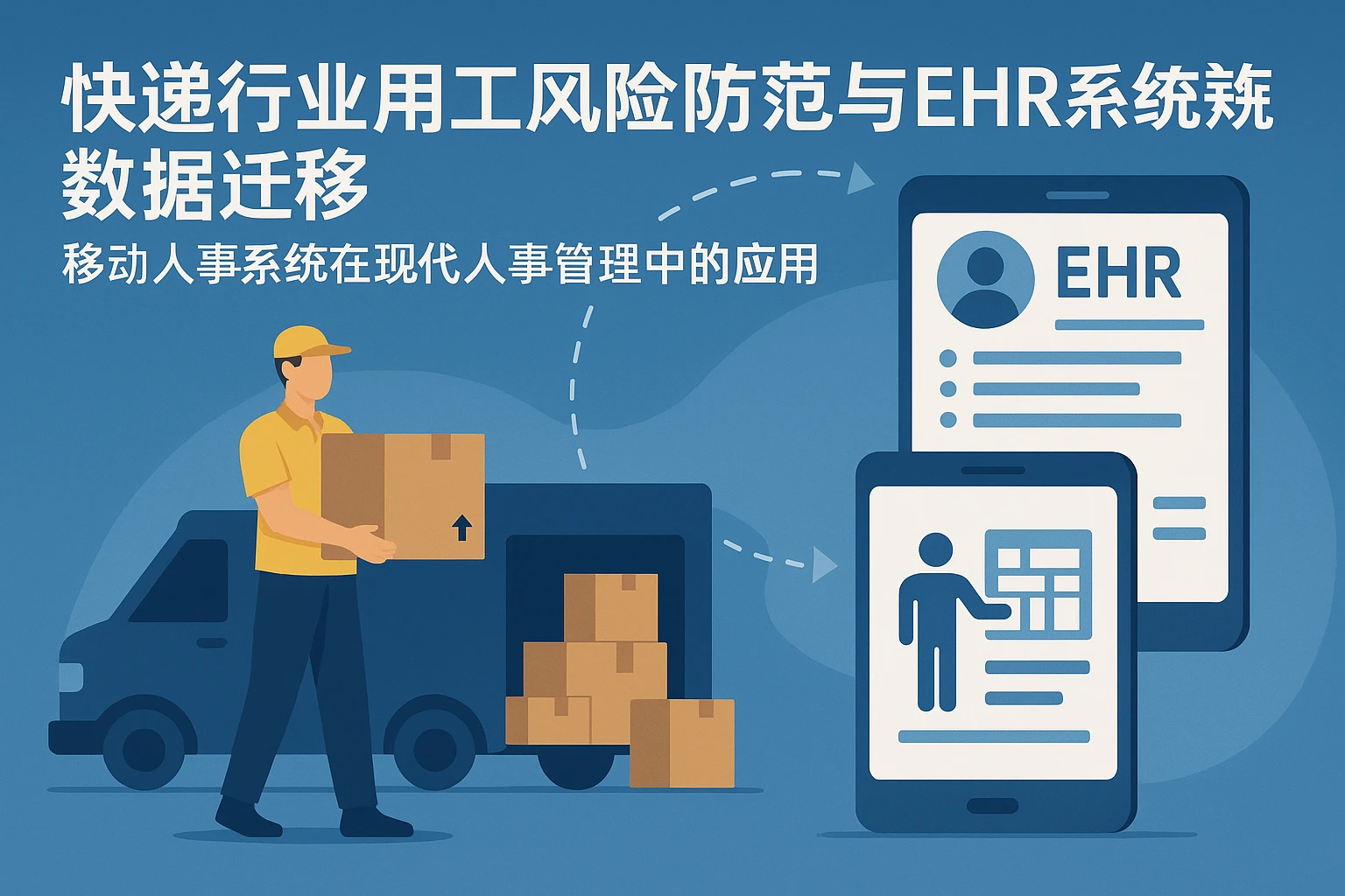 快递行业用工风险防范与EHR系统数据迁移：移动人事系统在现代人事管理中的应用