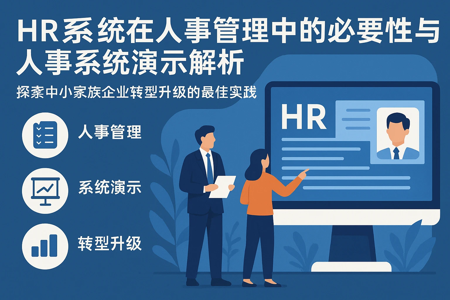 HR系统在人事管理中的必要性与人事系统演示解析——探索中小家族企业转型升级的最佳实践