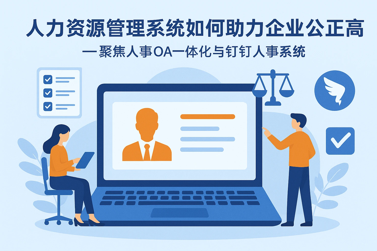 人力资源管理系统如何助力企业公正高效 —— 聚焦人事OA一体化与钉钉人事系统