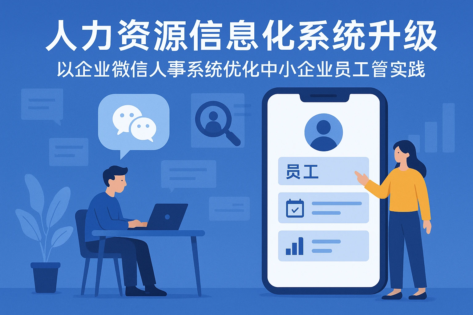 人力资源信息化系统升级：以企业微信人事系统优化中小企业员工管理系统实践