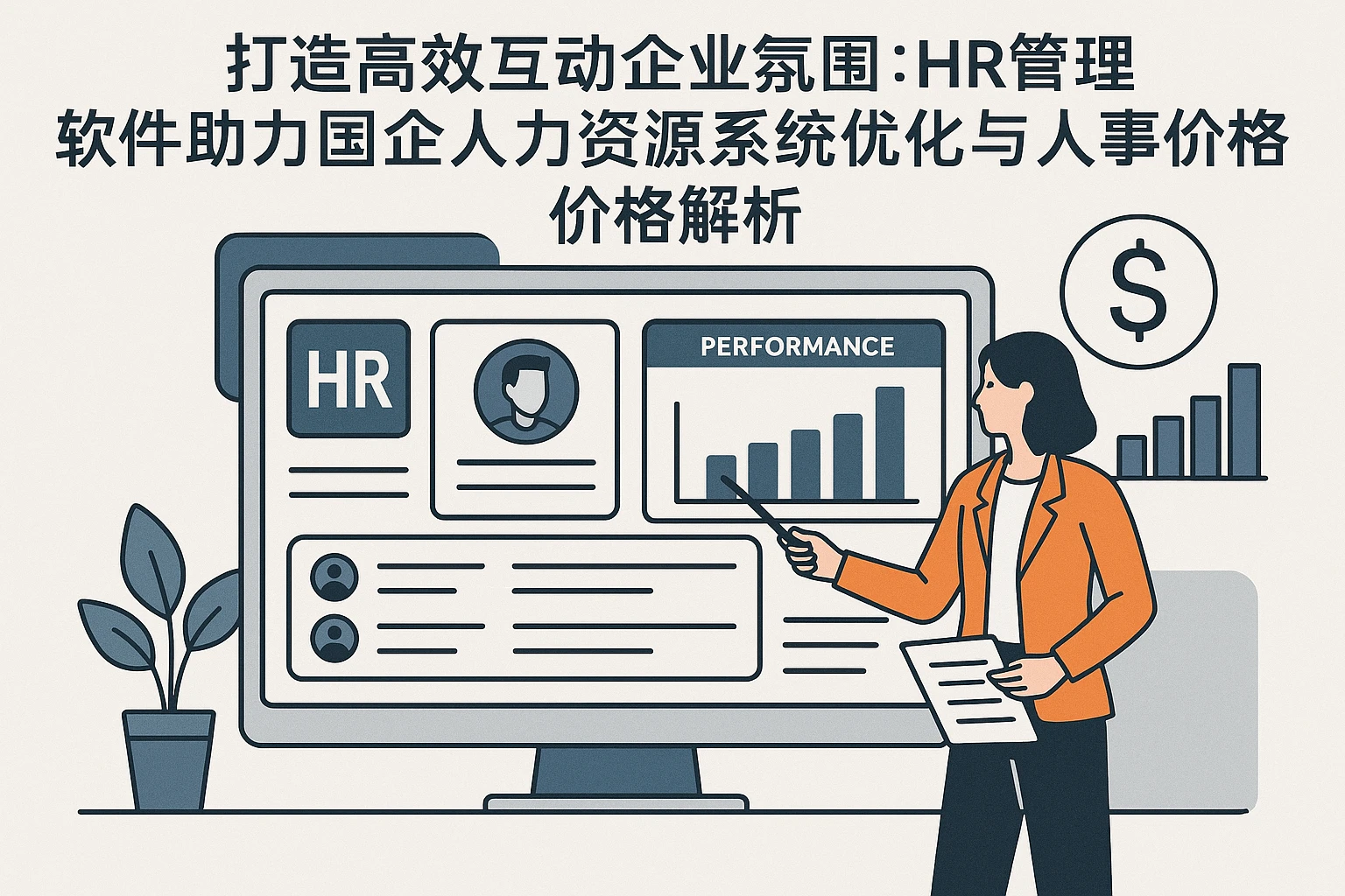 打造高效互动企业氛围：HR管理软件助力国企人力资源系统优化与人事系统价格解析