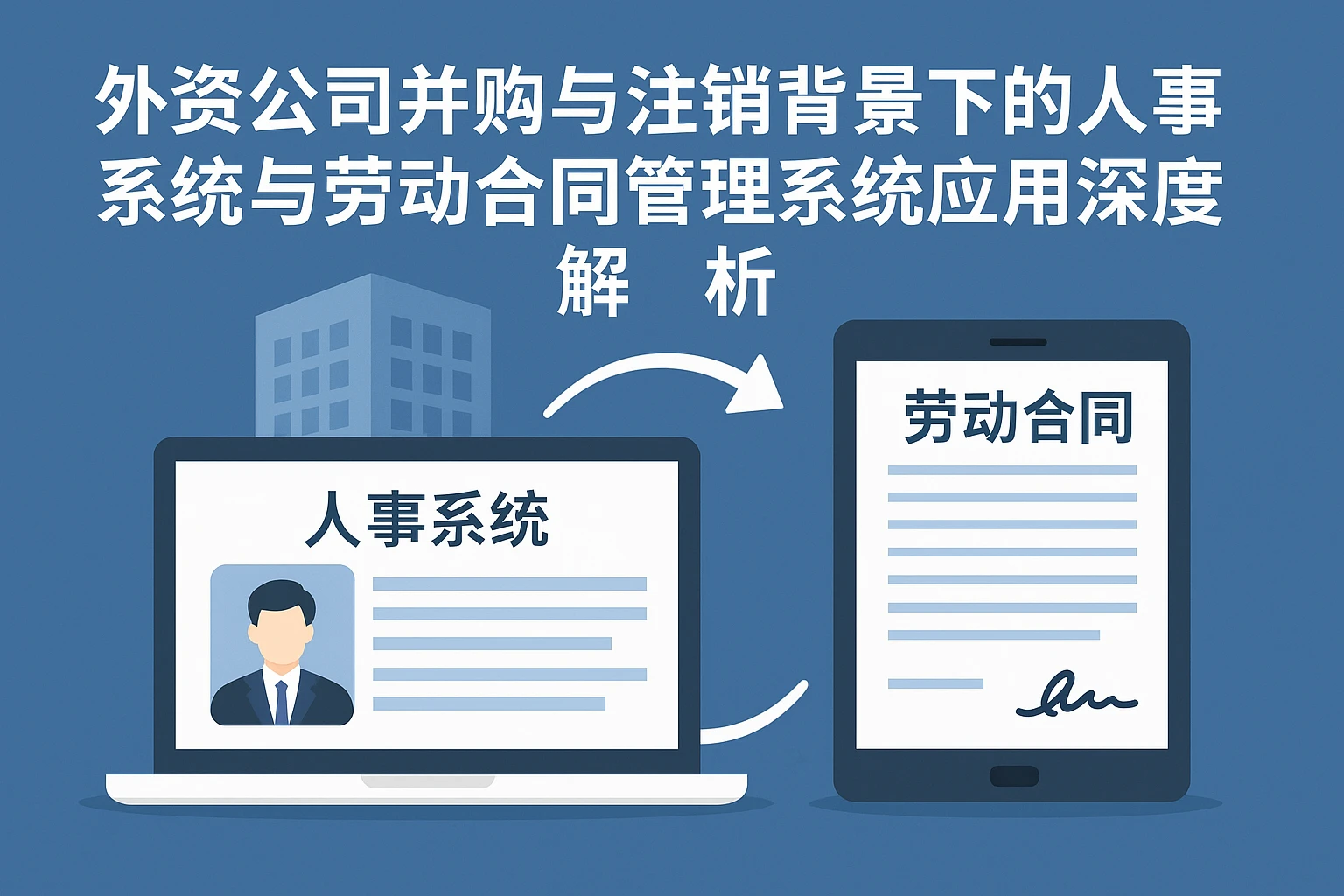 外资公司并购与注销背景下的人事系统与劳动合同管理系统应用深度解析