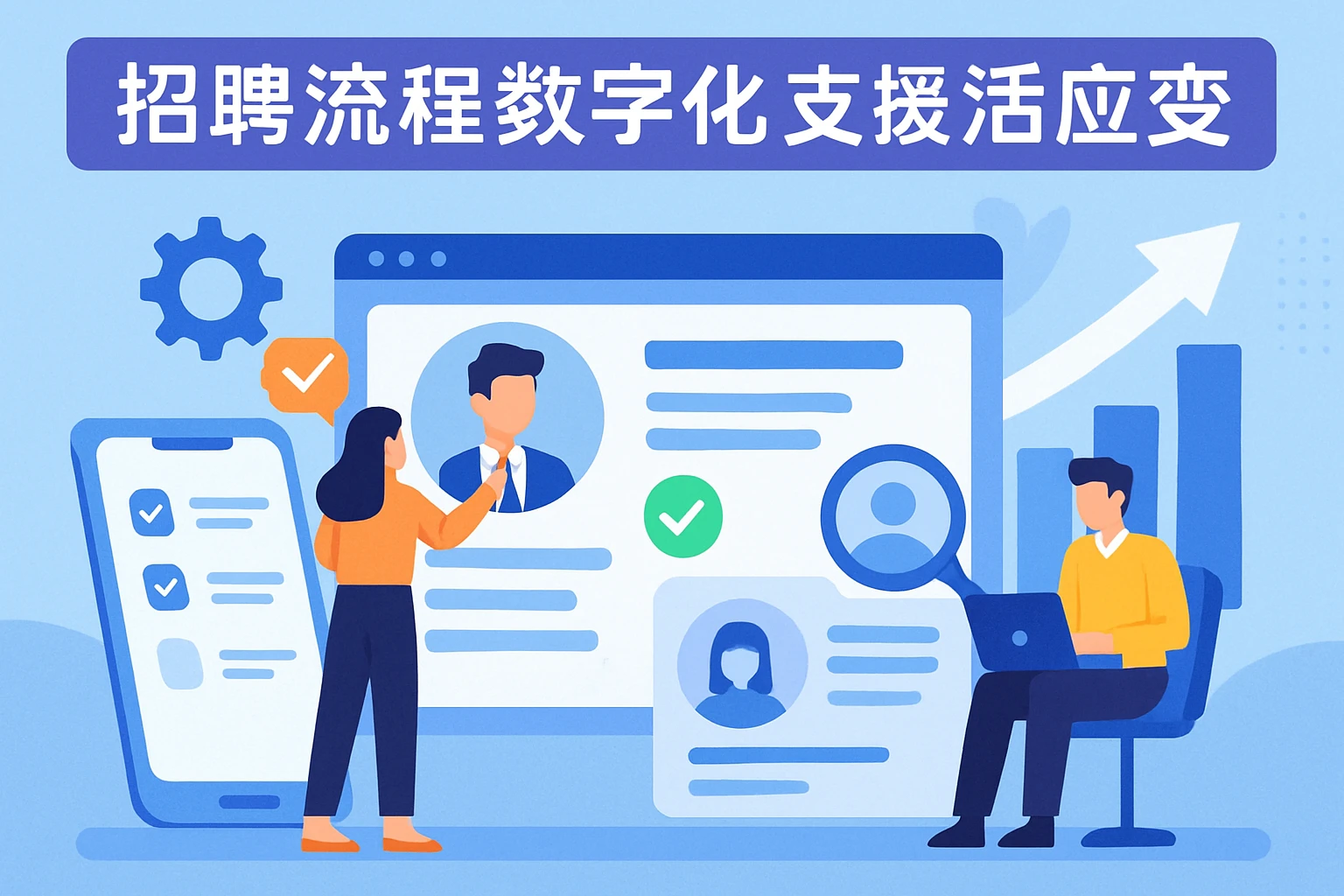 招聘流程数字化支撑灵活应变