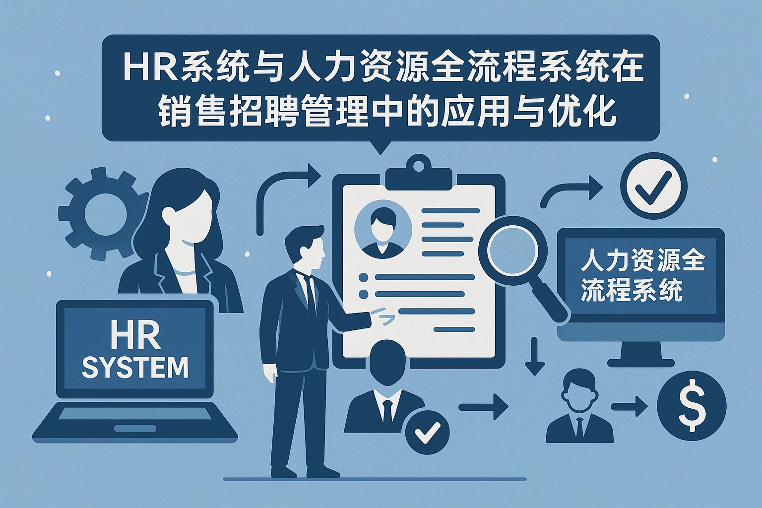 HR系统与人力资源全流程系统在销售招聘管理中的应用与优化