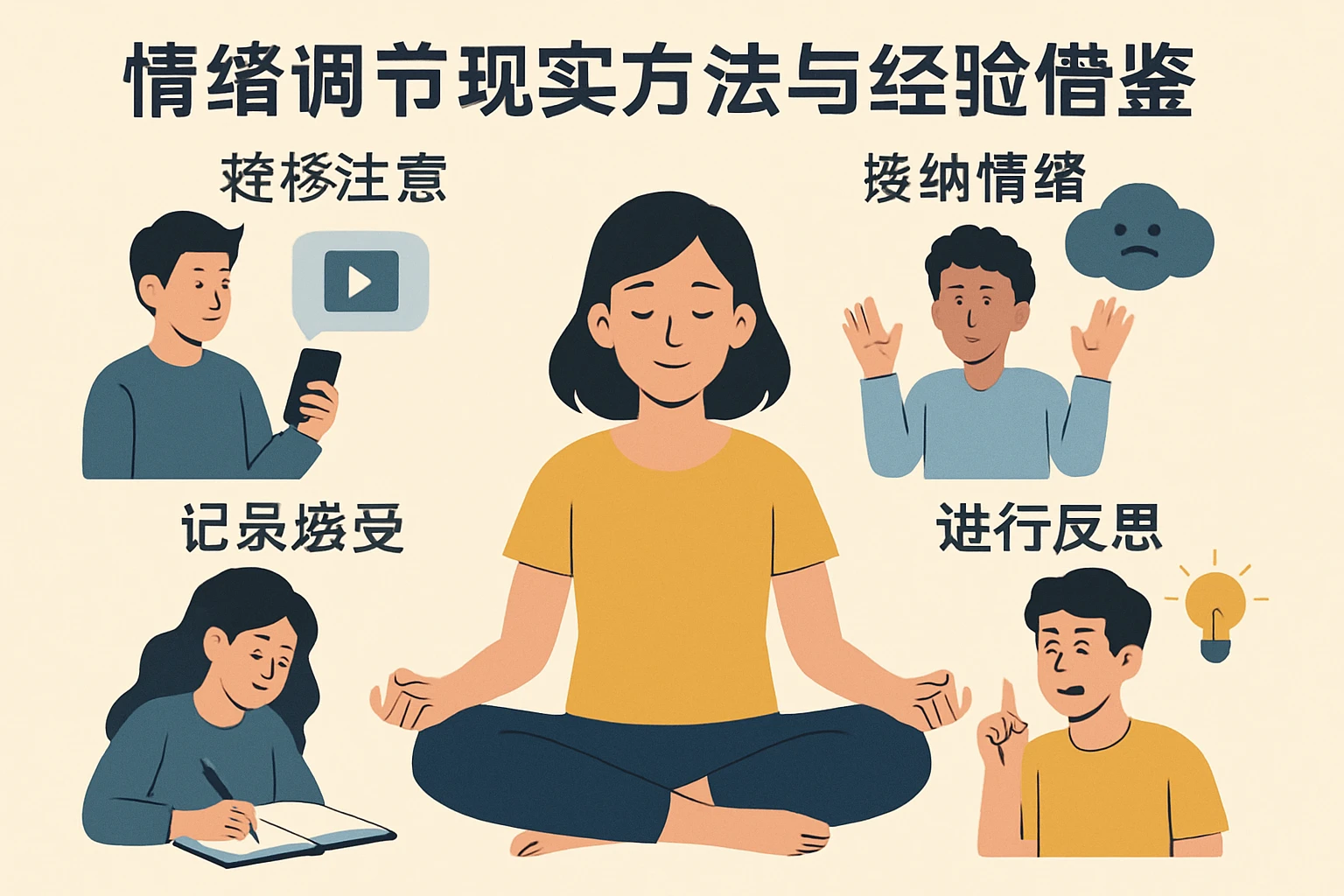 情绪调节的现实方法与经验借鉴