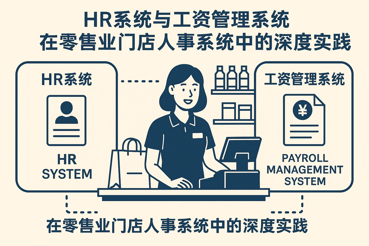 HR系统与工资管理系统在零售业门店人事系统中的深度实践