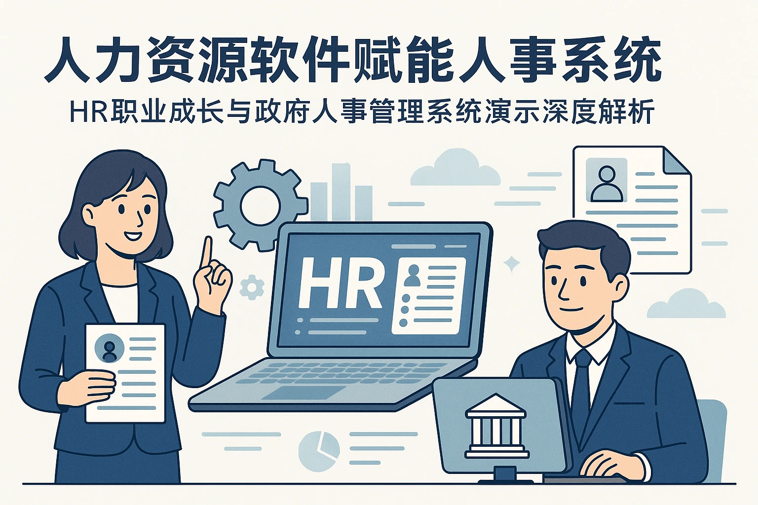 人力资源软件赋能人事系统：HR职业成长与政府人事管理系统演示深度解析