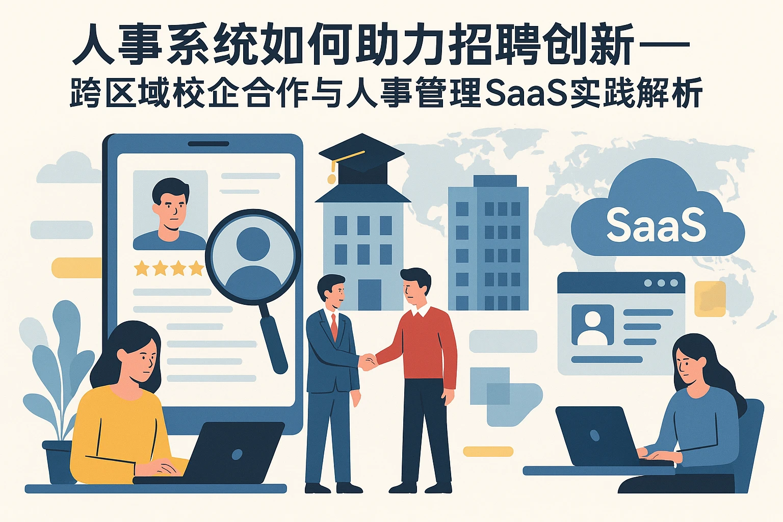 人事系统如何助力招聘创新——跨区域校企合作与人事管理SaaS实践解析