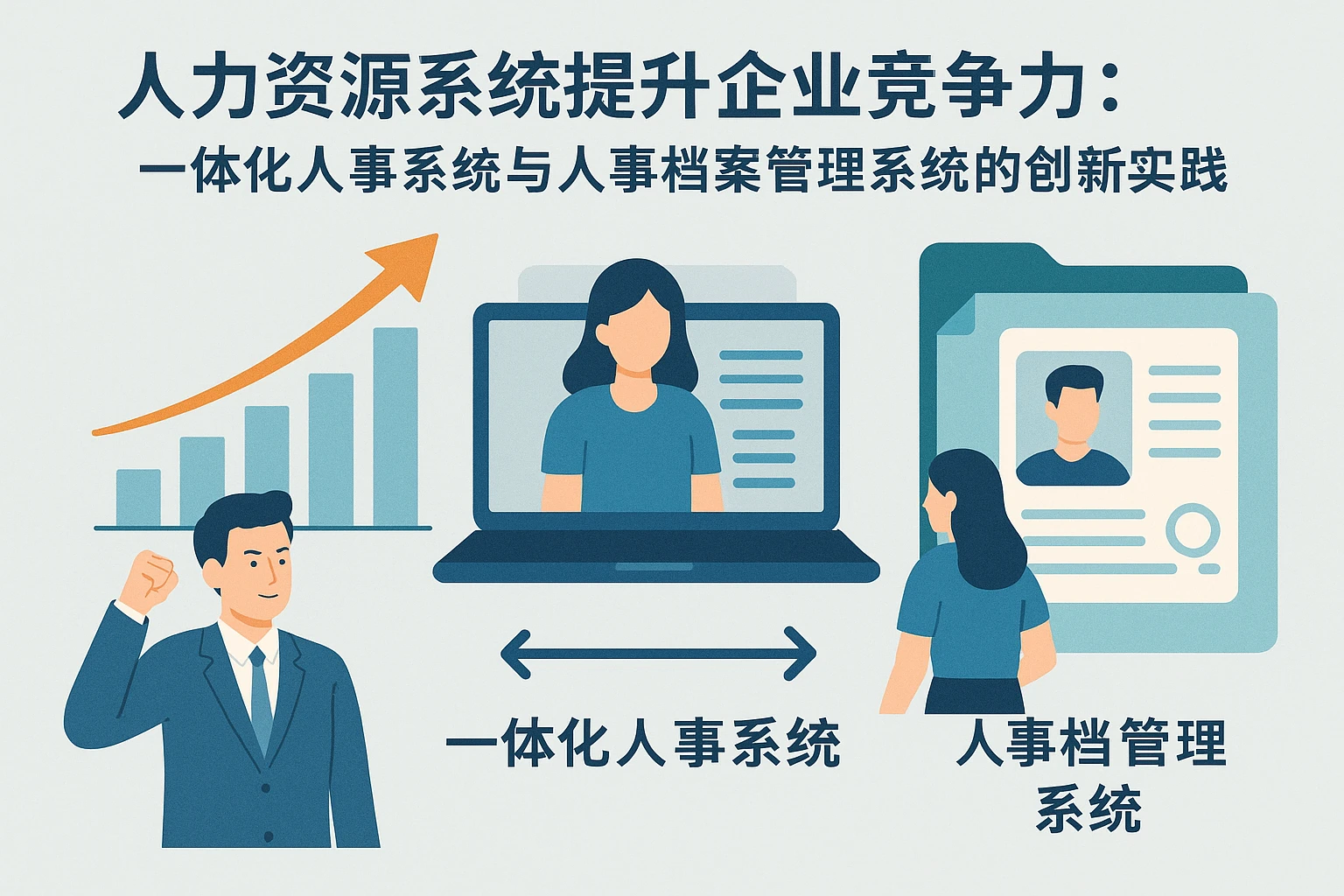 提升企业竞争力的人力资源系统：一体化人事系统与人事档案管理系统的创新实践