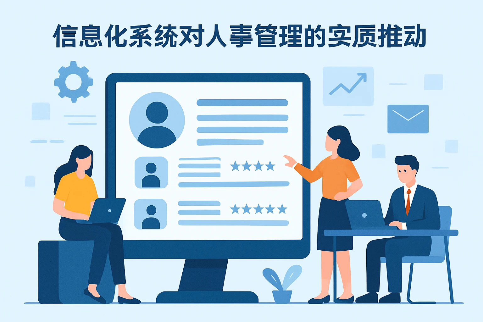 信息化系统对人事管理的实质推动