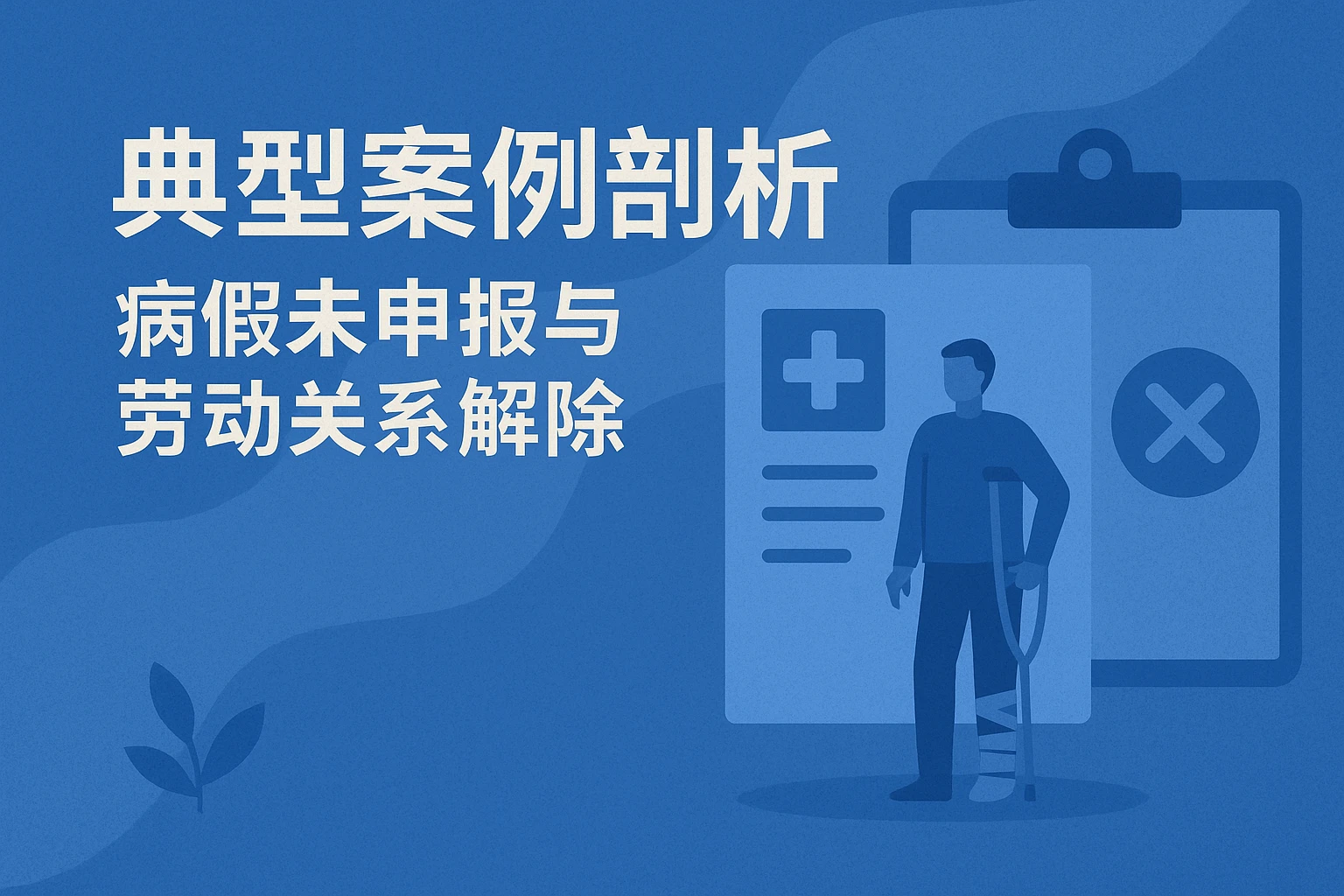 典型案例剖析:病假未申报与劳动关系解除