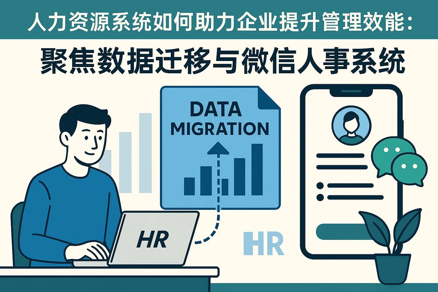 人力资源系统如何助力企业提升管理效能：聚焦数据迁移与微信人事系统