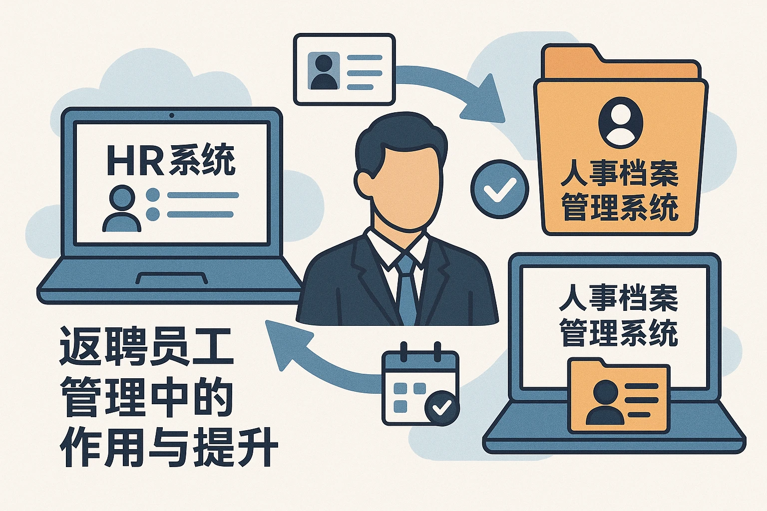 HR系统与人事档案管理系统在返聘员工管理中的作用与提升
