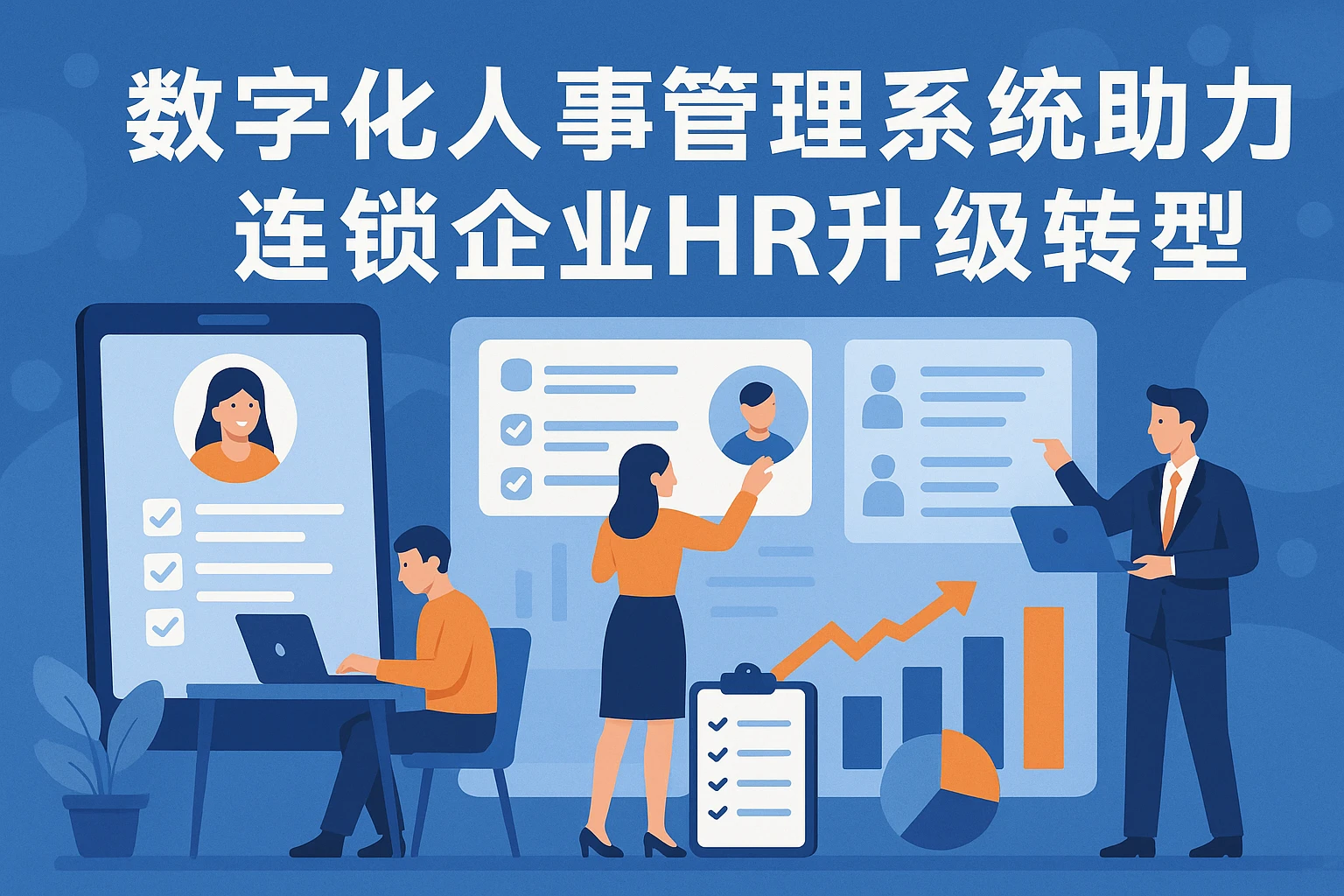 数字化人事管理系统助力连锁企业HR升级转型