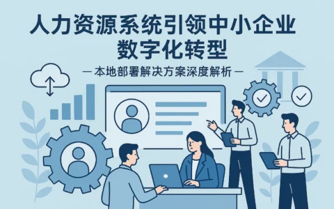 人力资源系统引领中小企业数字化转型——本地部署解决方案深度解析