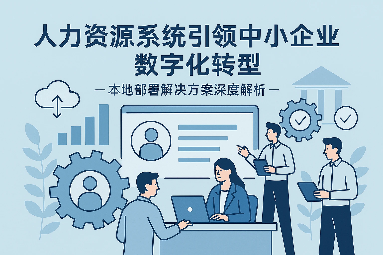 人力资源系统引领中小企业数字化转型——本地部署解决方案深度解析
