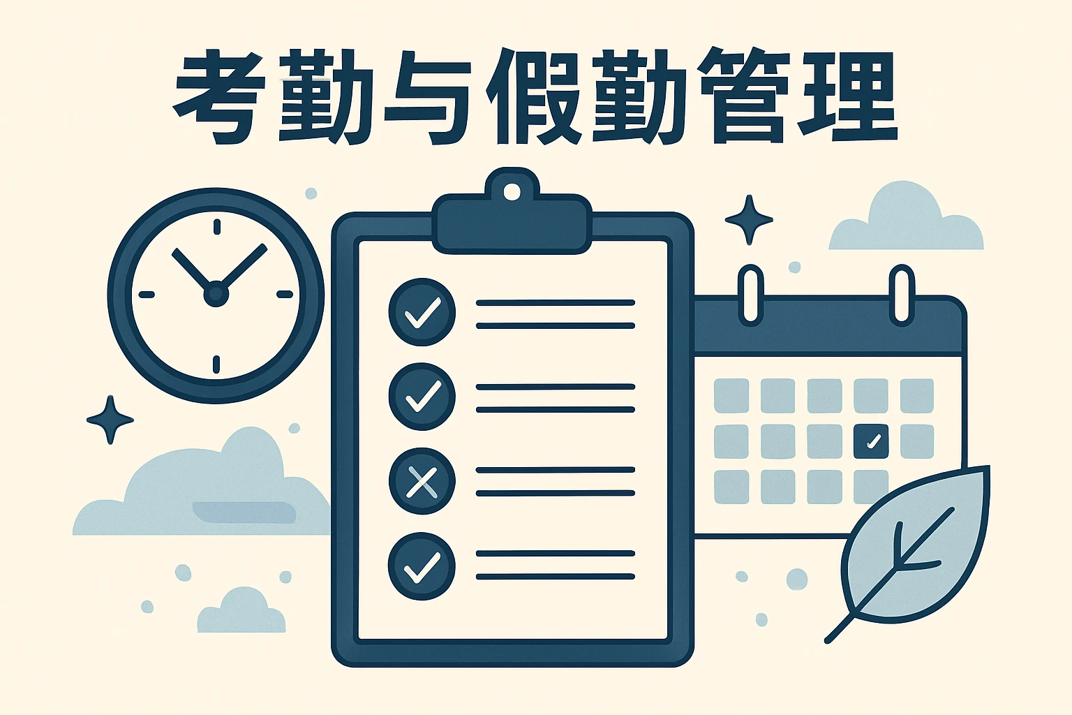 考勤与假勤管理
