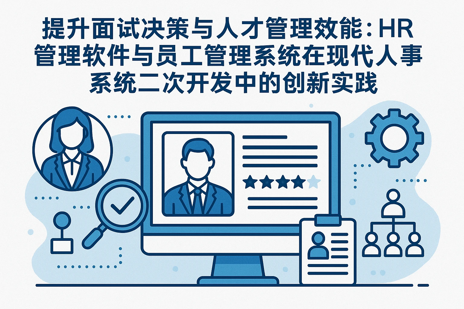 提升面试决策与人才管理效能：HR管理软件与员工管理系统在现代人事系统二次开发中的创新实践