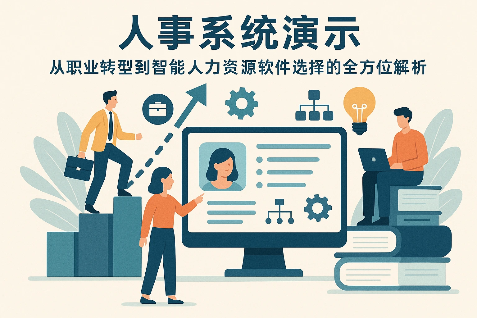 人事系统演示：从职业转型到智能人力资源软件选择的全方位解析