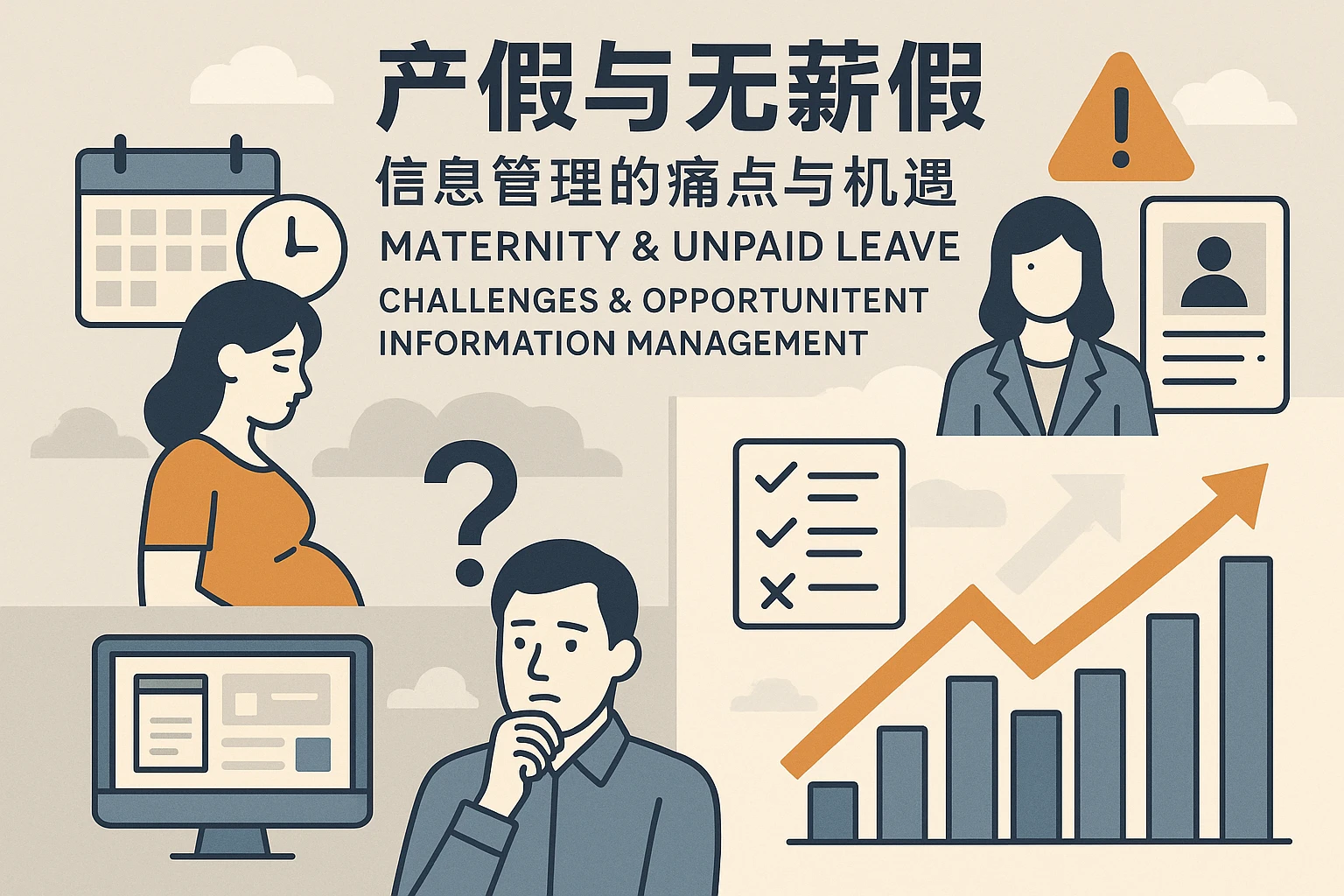 产假与无薪假信息管理的痛点与机遇