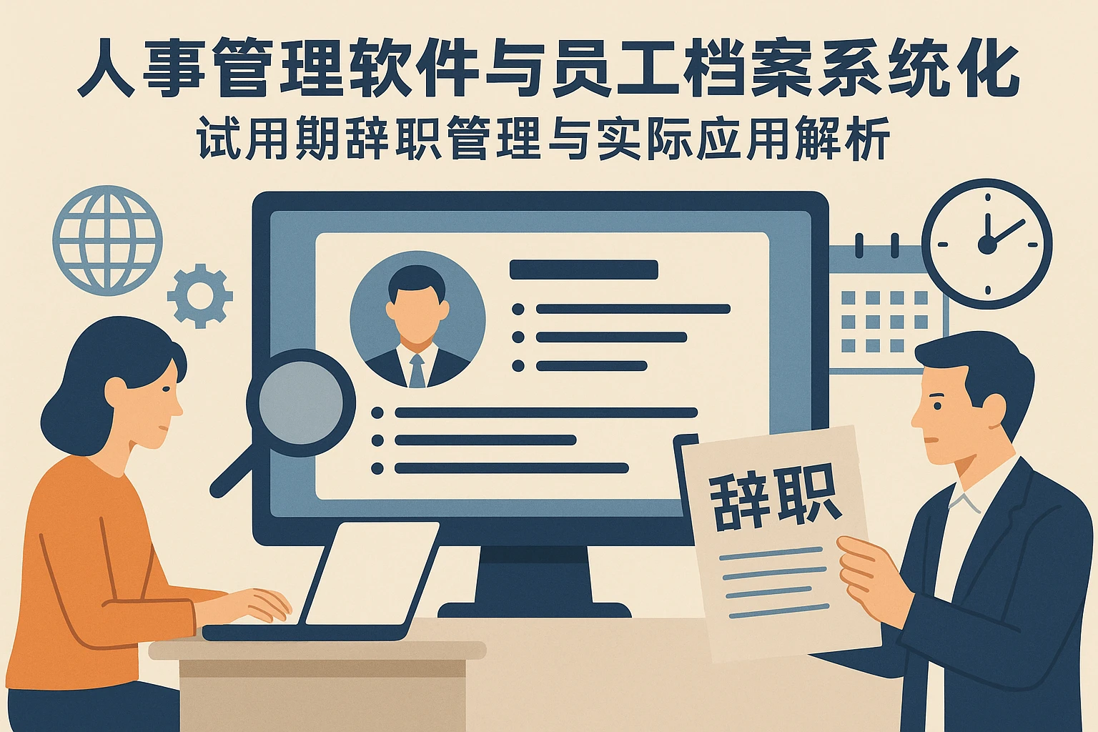 人事管理软件与员工档案系统优化：试用期辞职管理与实际应用解析