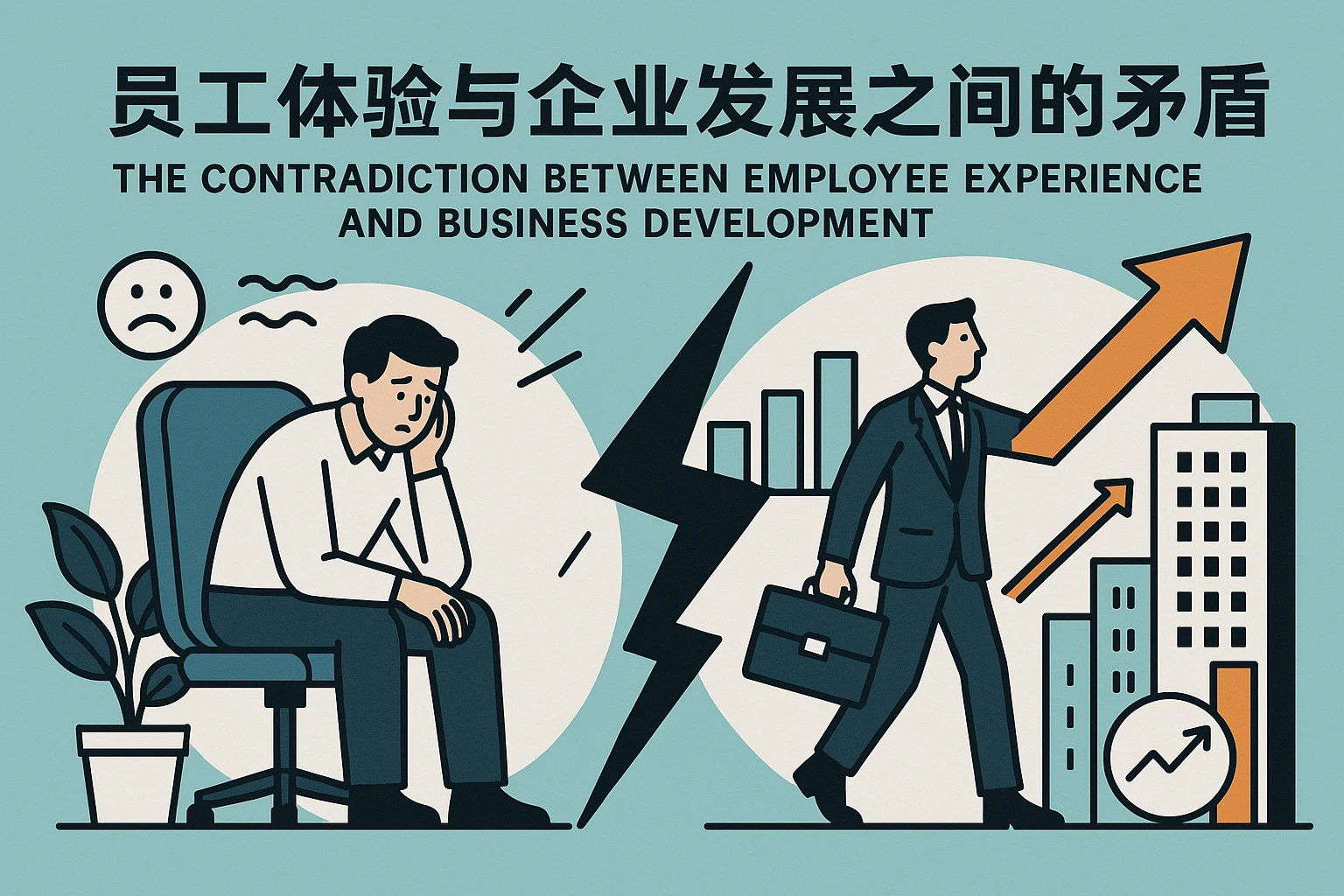 员工体验与企业发展之间的矛盾