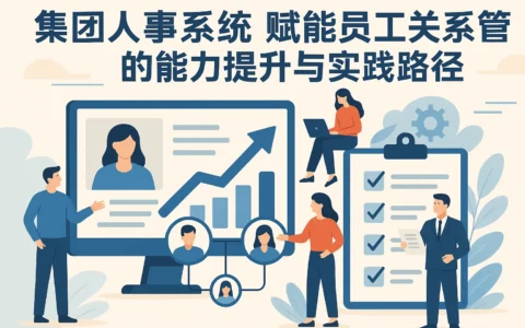 集团人事系统赋能员工关系管理的能力提升与实践路径