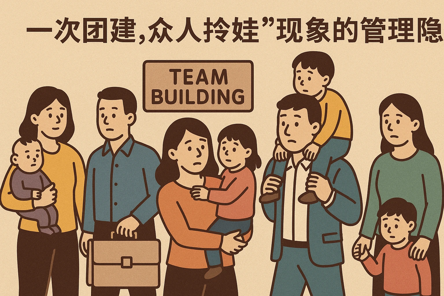 “一次团建,众人拎娃”现象的管理隐忧
