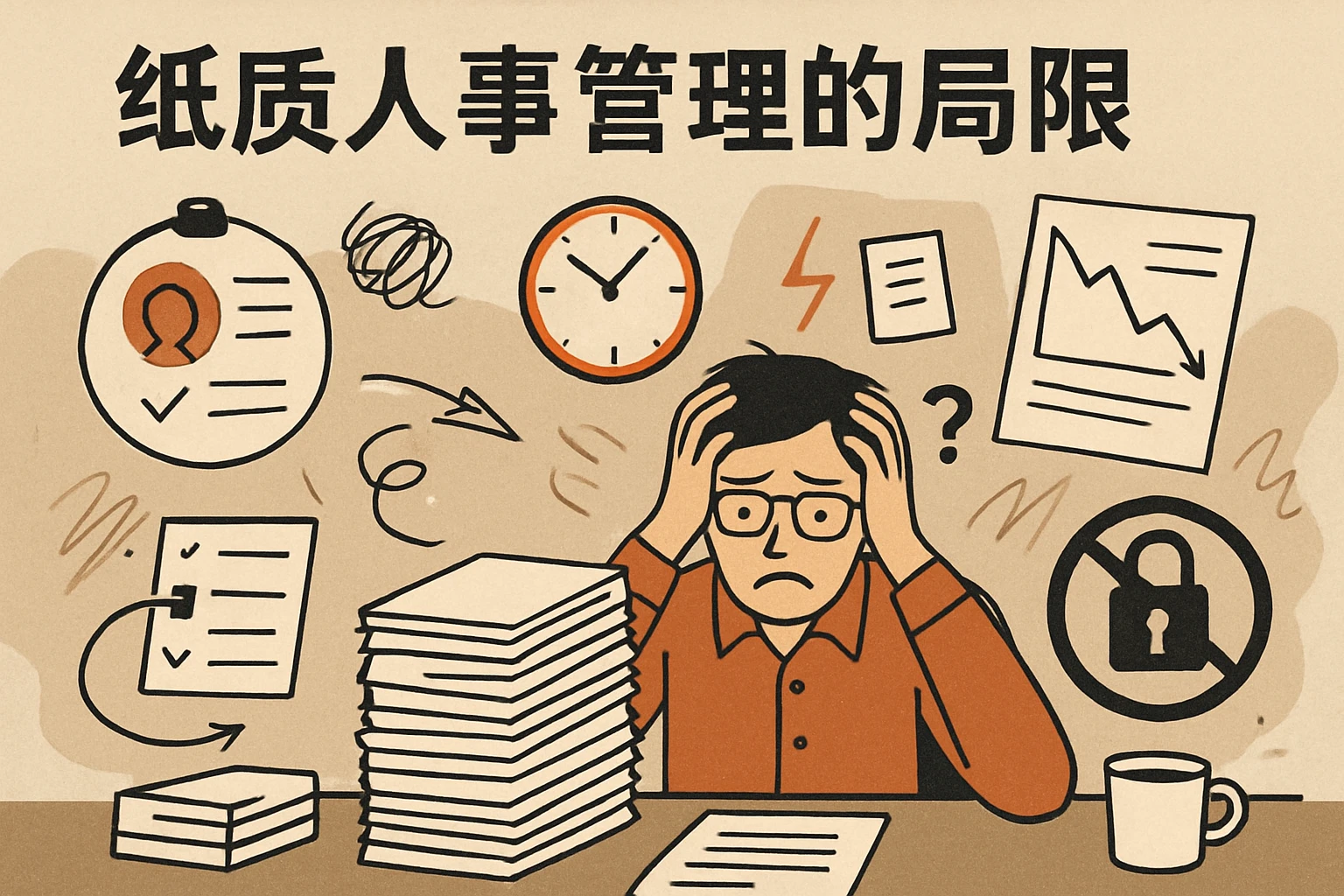 纸质人事管理的局限