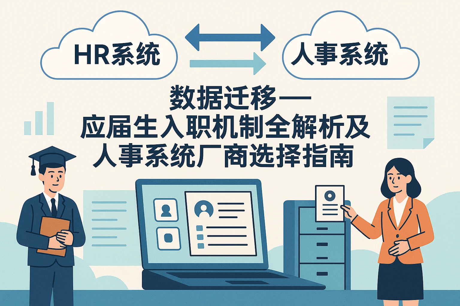 HR系统与人事系统数据迁移——应届生入职机制全解析及人事系统厂商选择指南
