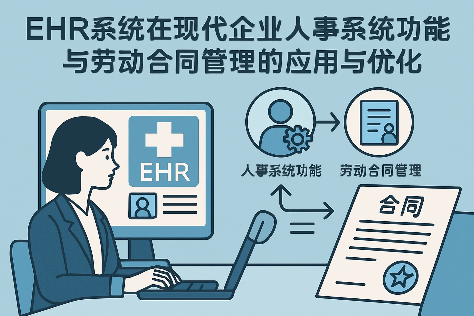 EHR系统在现代企业人事系统功能与劳动合同管理的应用与优化