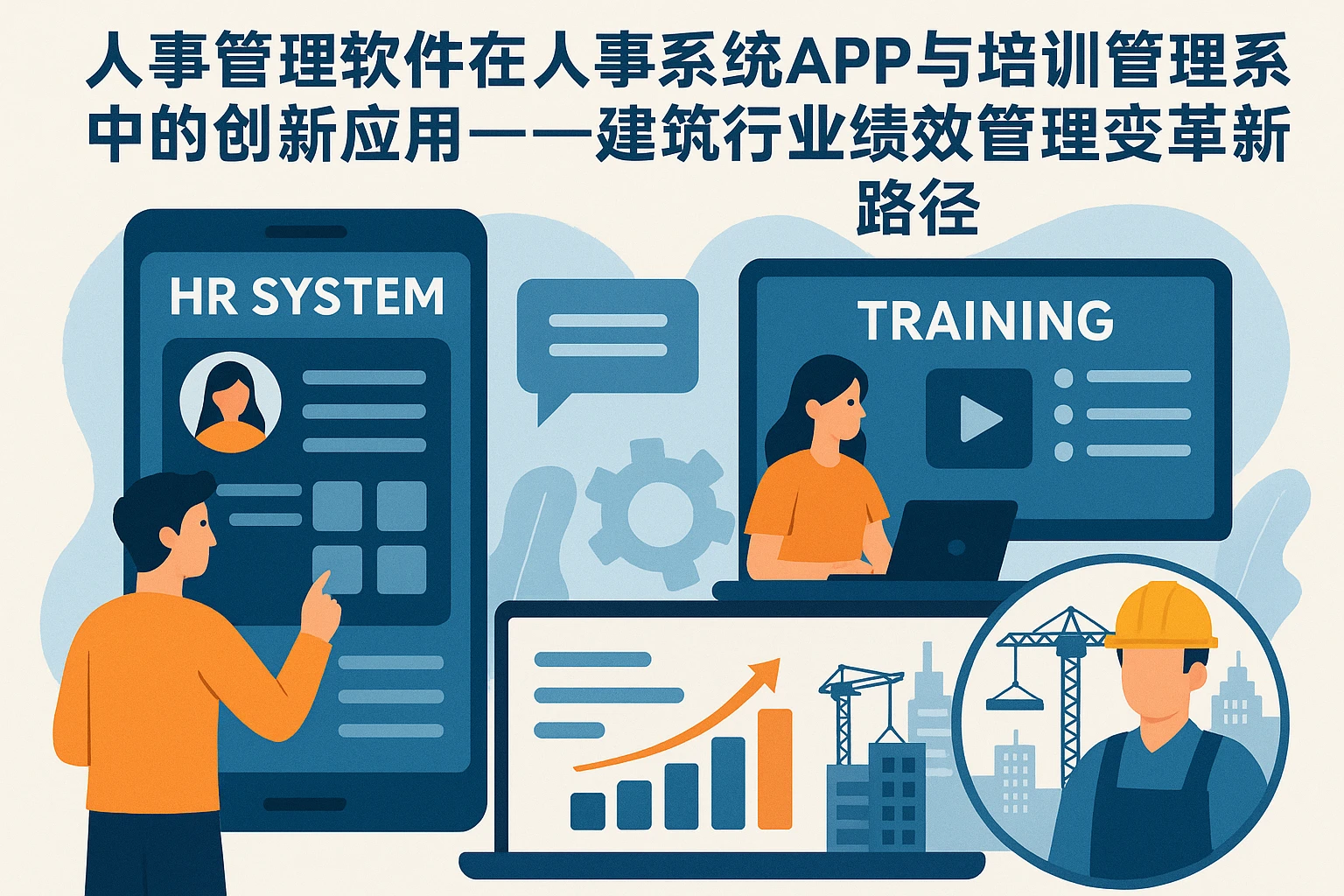 人事管理软件在人事系统APP与培训管理系统中的创新应用——建筑行业绩效管理变革新路径