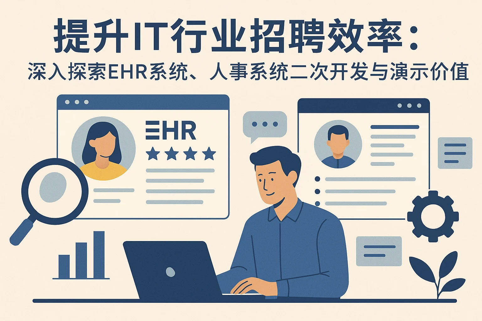 提升IT行业招聘效率：深入探索EHR系统、人事系统二次开发与演示价值