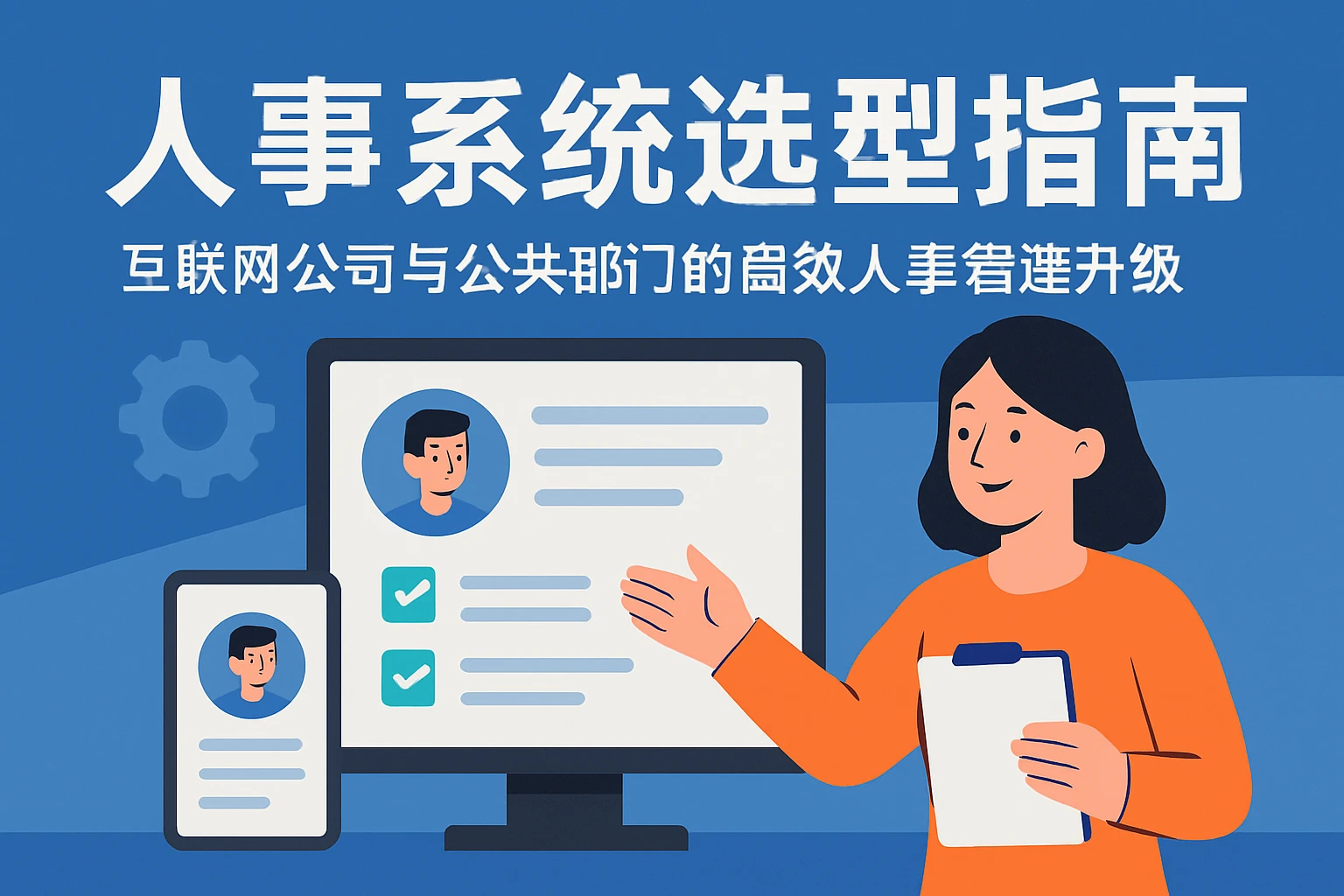 人事系统选型指南——互联网公司与公共部门的高效人事管理升级