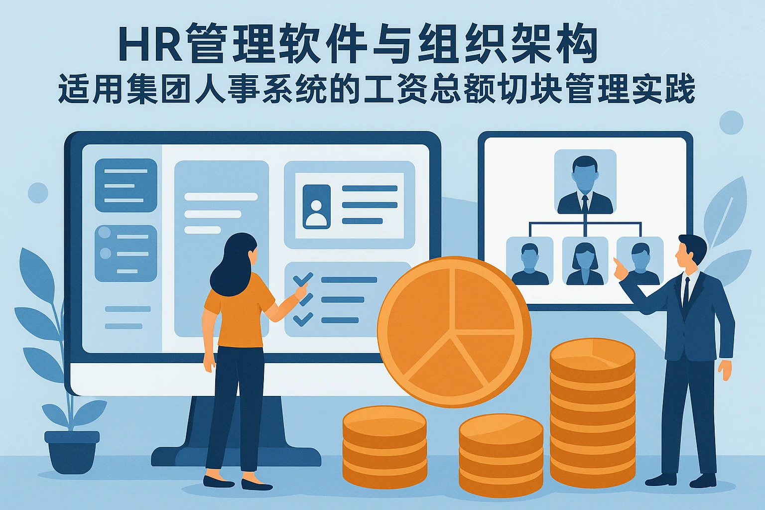 HR管理软件与组织架构管理系统在集团人事系统中的工资总额切块管理实践