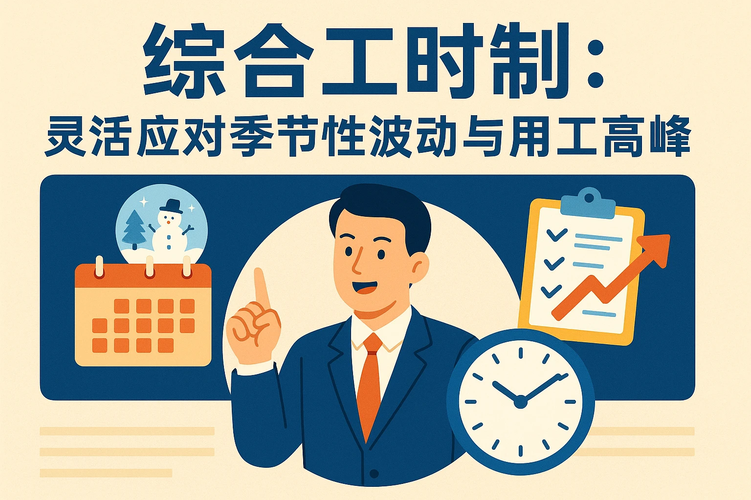 综合工时制：灵活应对季节性波动与用工高峰