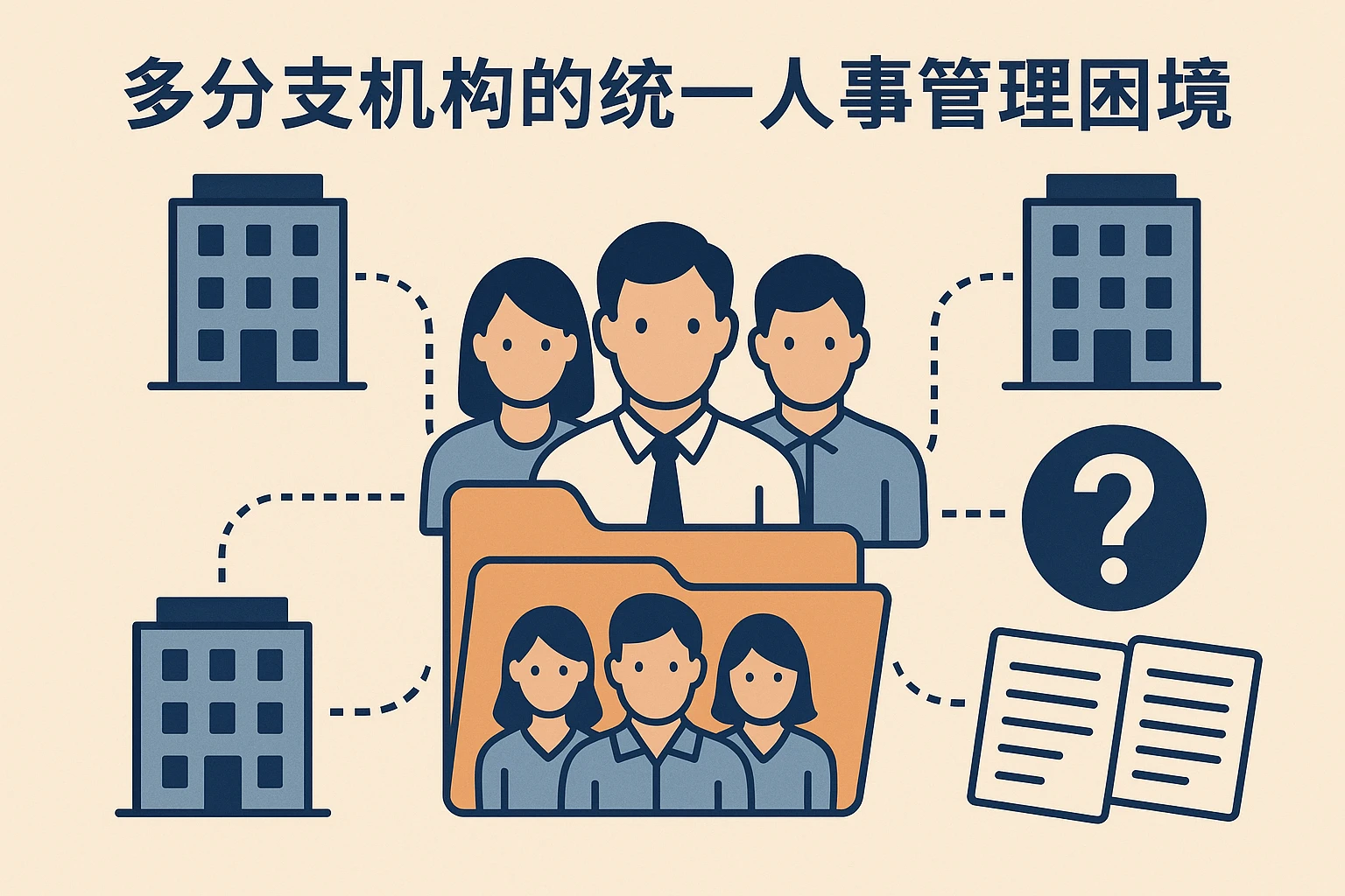 多分支机构的统一人事管理困境