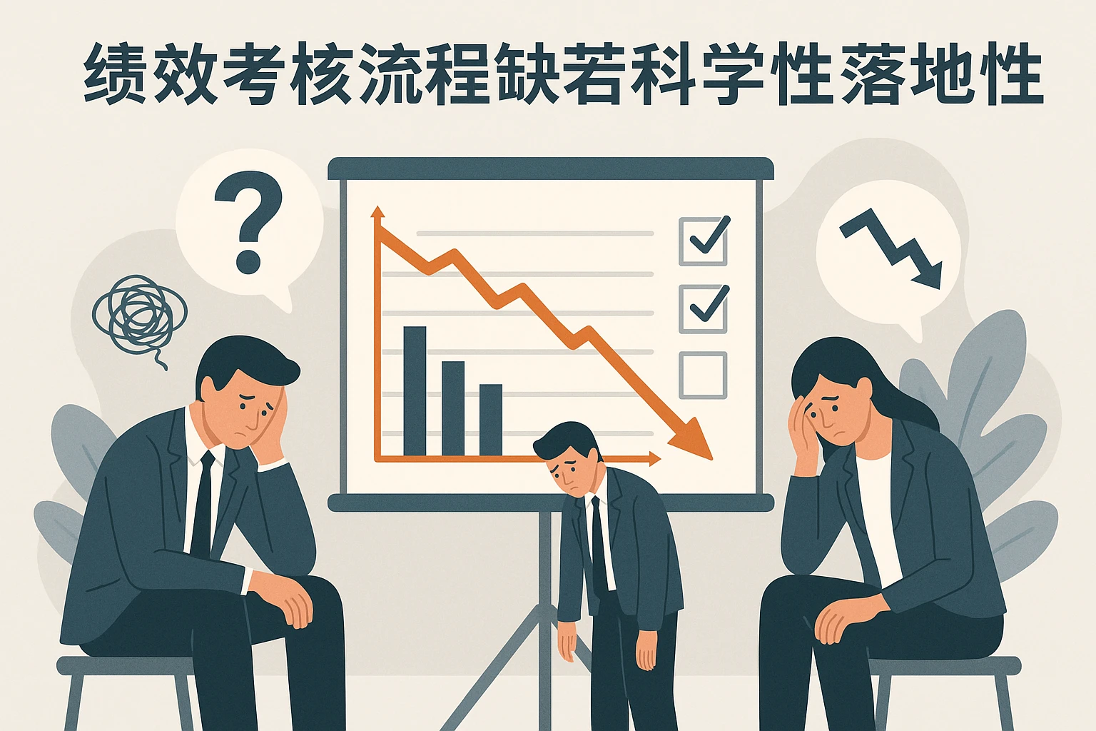 绩效考核流程缺乏科学性与落地性