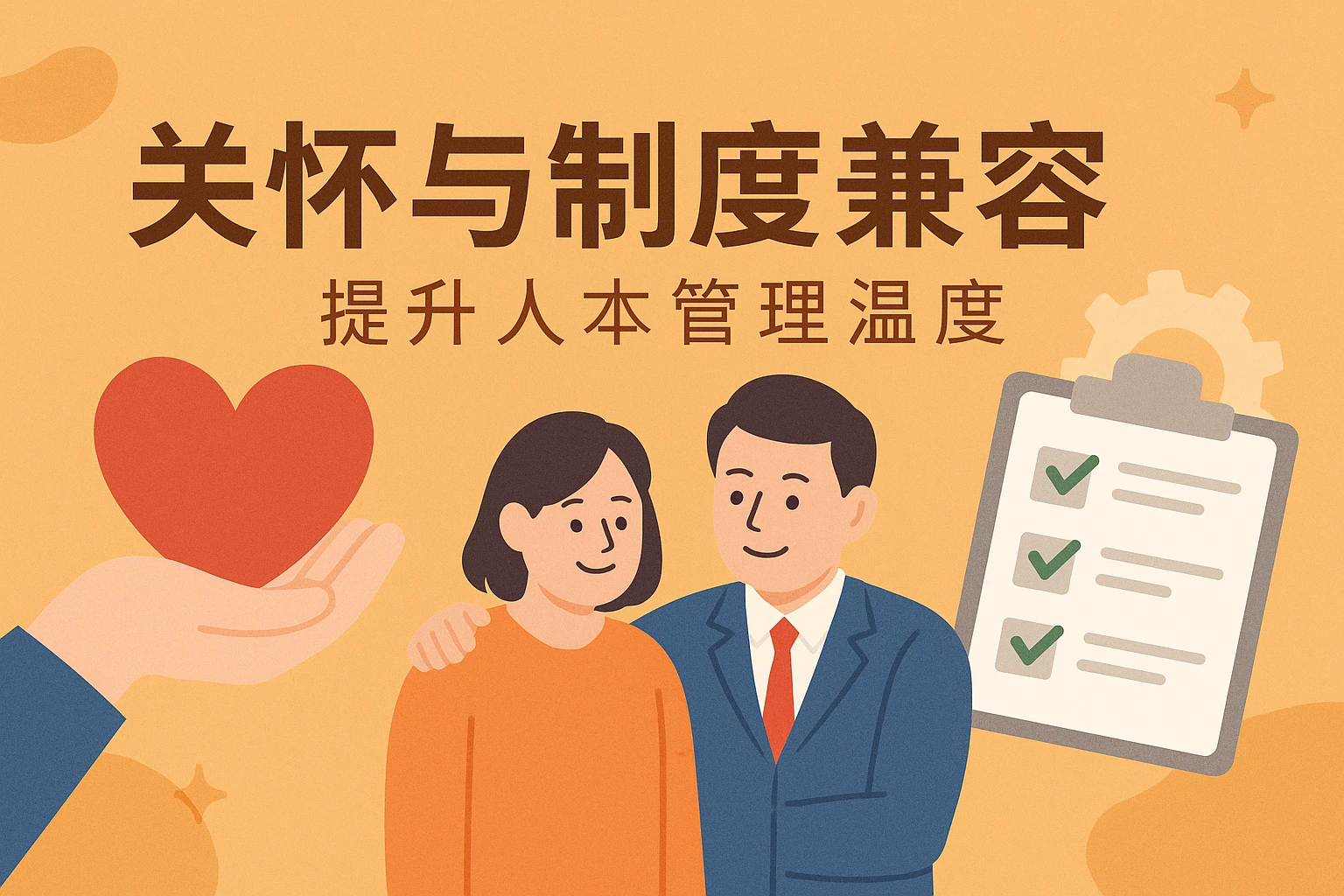 关怀与制度兼容——提升人本管理温度
