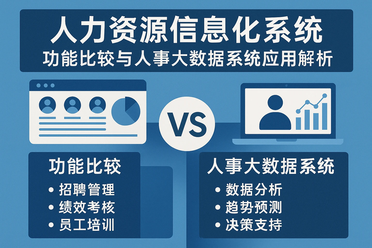 人力资源信息化系统：功能比较与人事大数据系统应用解析