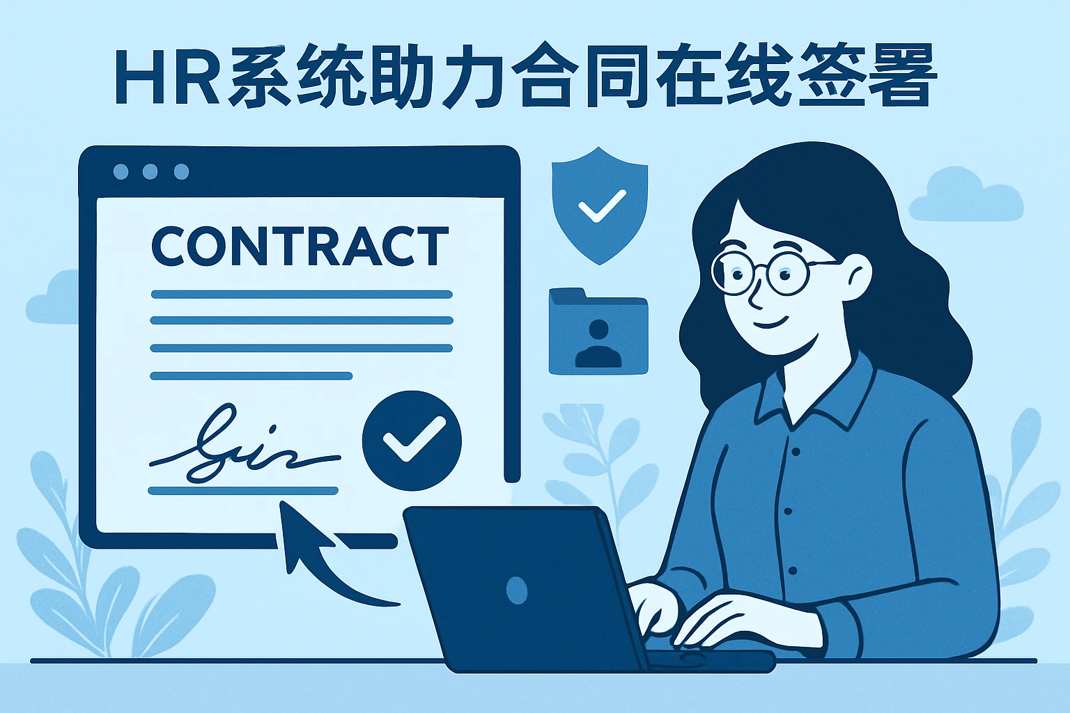 HR系统助力合同在线签署