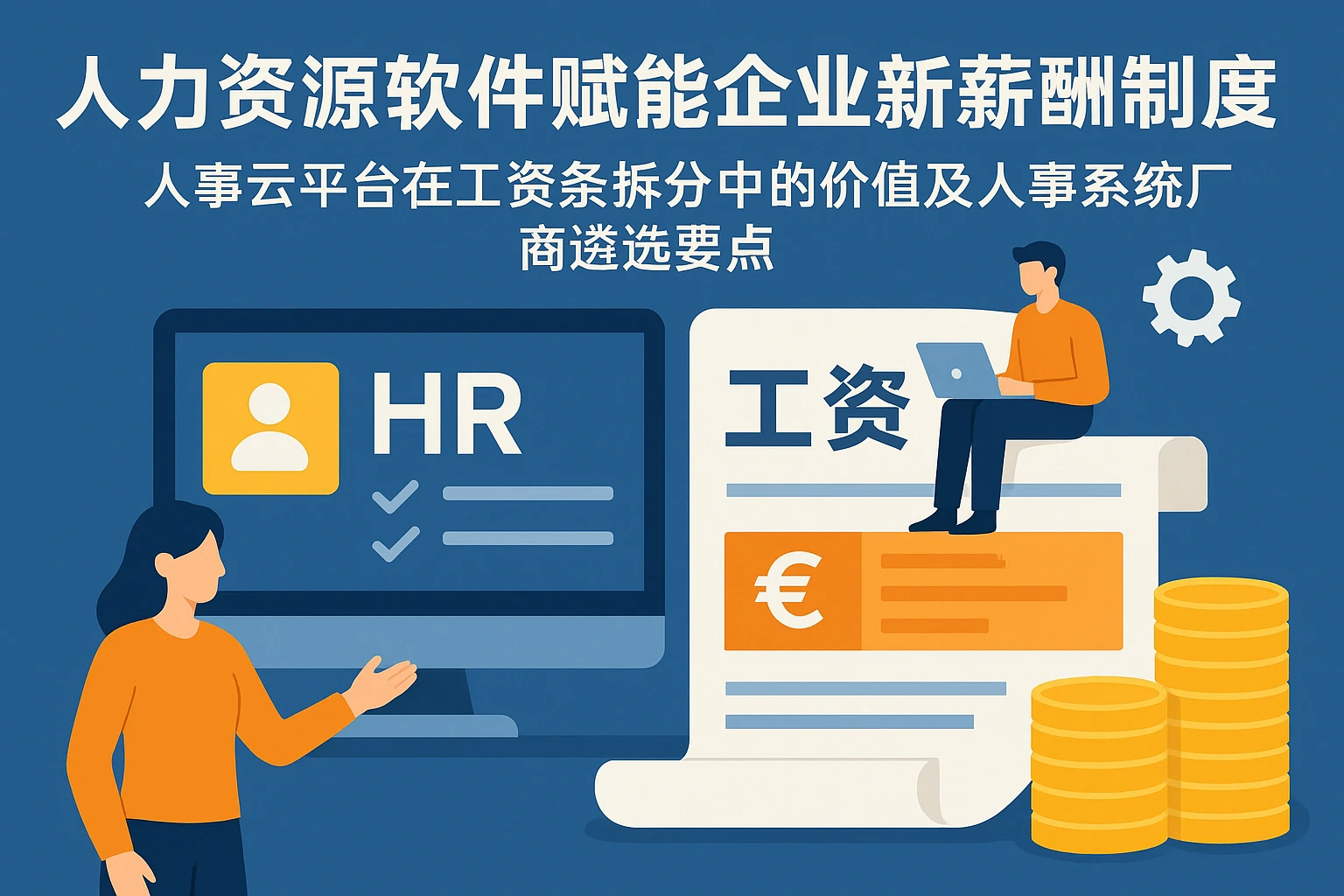 人力资源软件赋能企业新薪酬制度——人事云平台在工资条拆分中的价值及人事系统厂商遴选要点