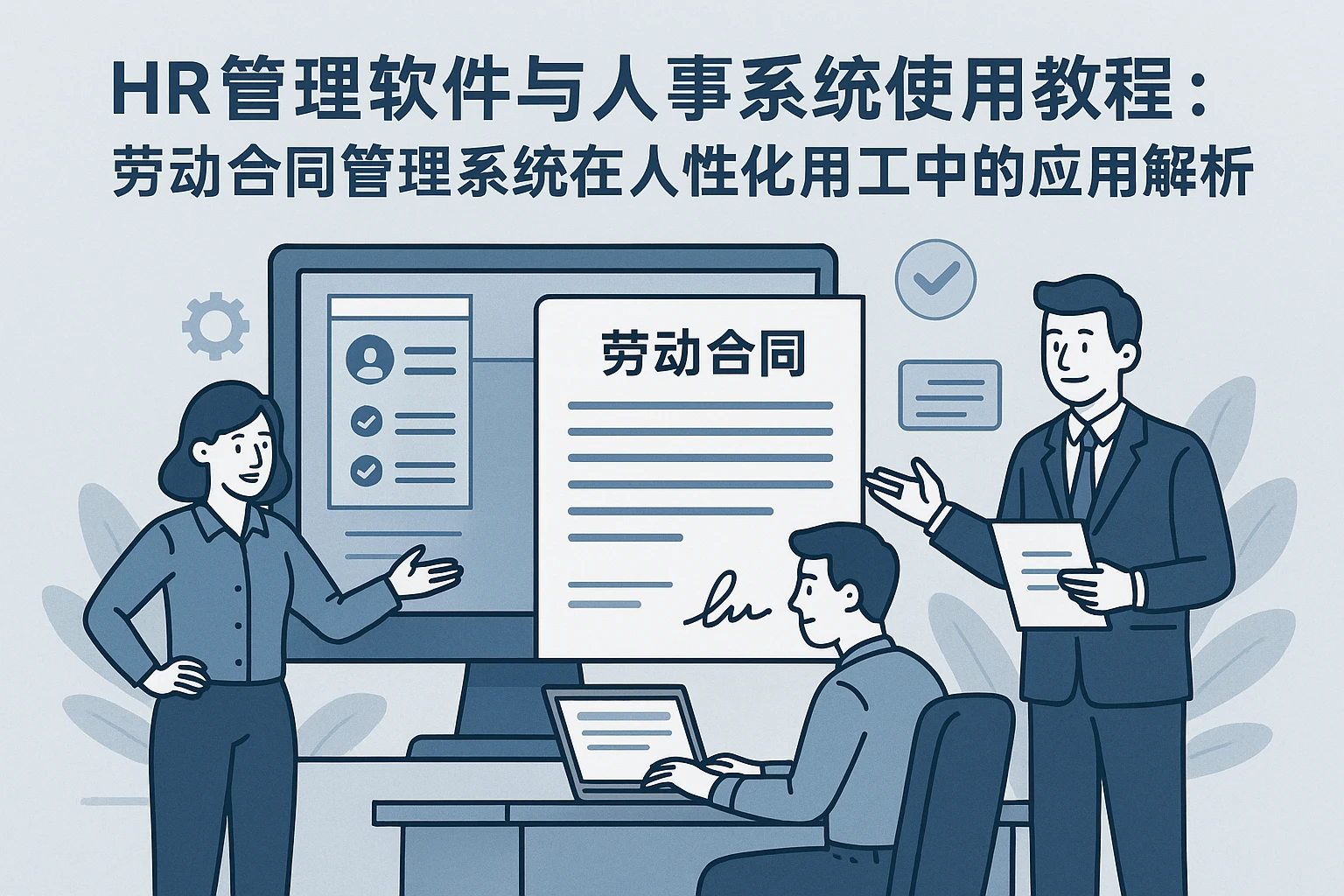 HR管理软件与人事系统使用教程：劳动合同管理系统在人性化用工中的应用解析